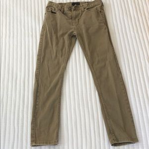 Bullhead Tan skinny jeans